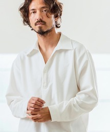 Magine | ms5975- Skipper & Pullover Design Long Sleeve shirts スキッパーシャツ(シャツ/ブラウス)