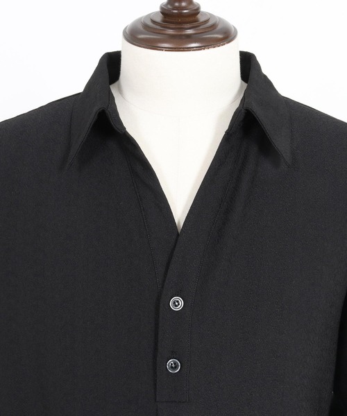 【Magine(マージン)】Skipper & pullover design ms5975- Skipper & Pullover Design Long Sleeve shirts