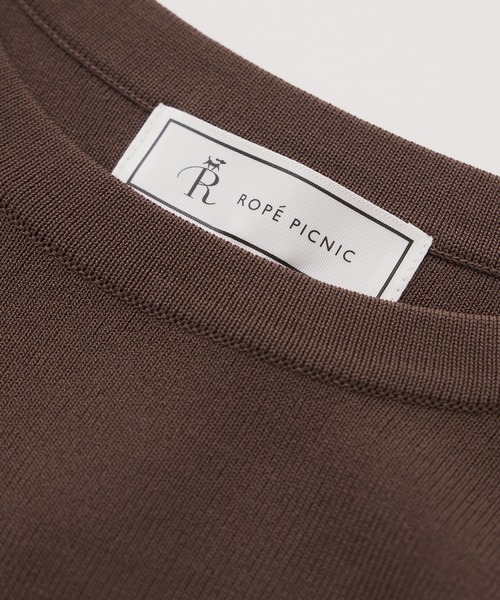 UVカット・接触冷感・イージーケア】八方映えニット ハーフスリーブ