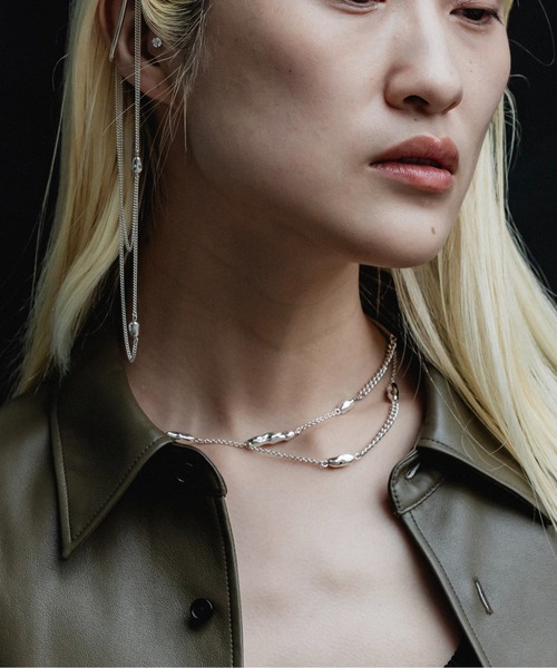 loni（ロニ）の「Nuance Stone Choker（チョーカー・レディース・ゴールド/シルバー・FREE）」の8枚目の写真