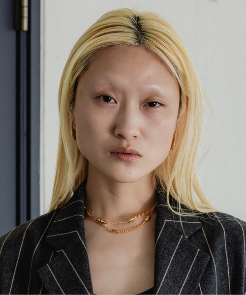 loni（ロニ）の「Nuance Stone Choker（チョーカー・レディース・ゴールド/シルバー・FREE）」の17枚目の写真