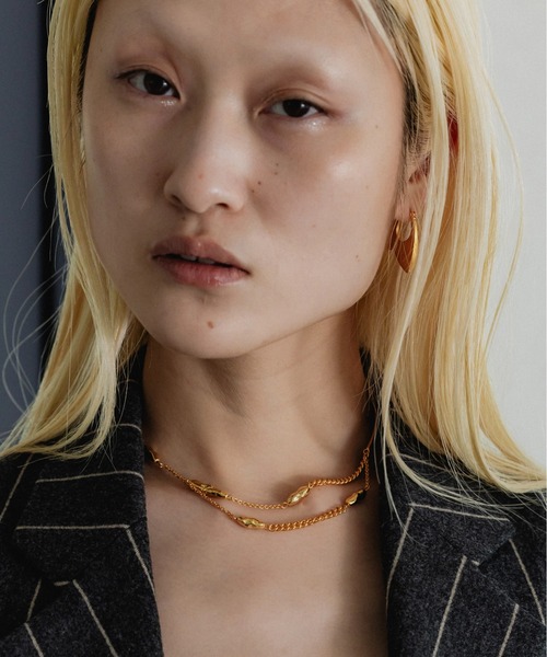 loni（ロニ）の「Nuance Stone Choker（チョーカー・レディース・ゴールド/シルバー・FREE）」の19枚目の写真