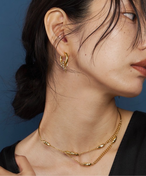 loni（ロニ）の「Nuance Stone Choker（チョーカー・レディース・ゴールド/シルバー・FREE）」の16枚目の写真