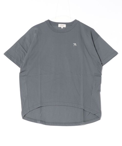 Arnie Arnold Palmer(アーニーアーノルドパーマー)の「Arnie Arnold Palmer / arnie 天竺コクーンシルエットTシャツ / 8051574(Tシャツ/カットソー・レディース・チャコールグレー/ホワイト/ピンク・MEDIUM/LARGE)」の2枚目の写真