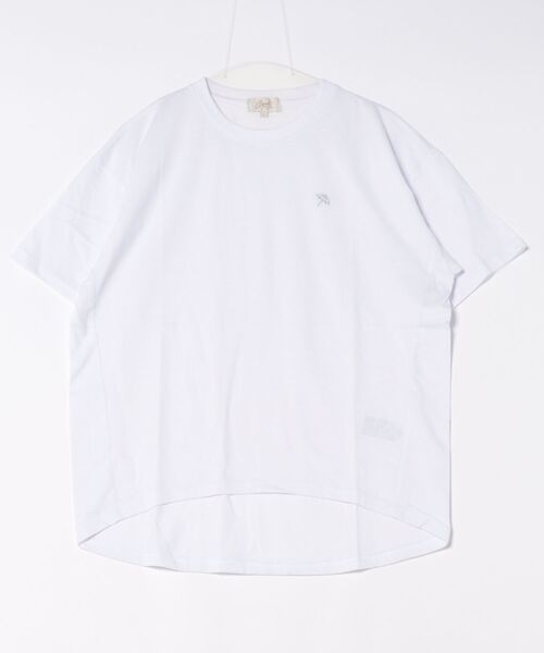 Arnie Arnold Palmer(アーニーアーノルドパーマー)の「Arnie Arnold Palmer / arnie 天竺コクーンシルエットTシャツ / 8051574(Tシャツ/カットソー・レディース・チャコールグレー/ホワイト/ピンク・MEDIUM/LARGE)」の1枚目の写真