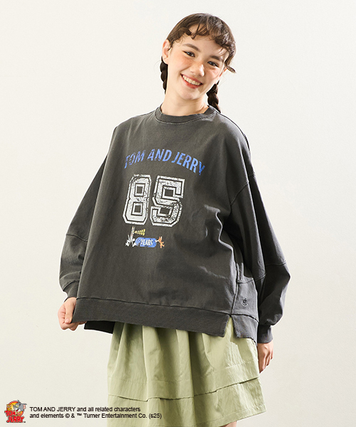 Pom Ponette junior ブルゾン　ネイビー　新品 pom ponette junior ブルゾン アウター ラメデニムジャケット