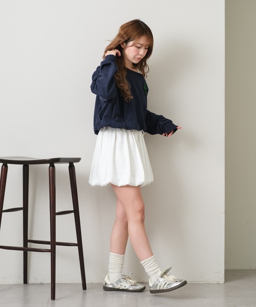 RAY CASSIN（レイカズン）の「ワンショルワッペンスウェットタンクセット（スウェット・レディース・レッド系その他2/ホワイト系その他2/ネイビー・FREE）」の14枚目の写真