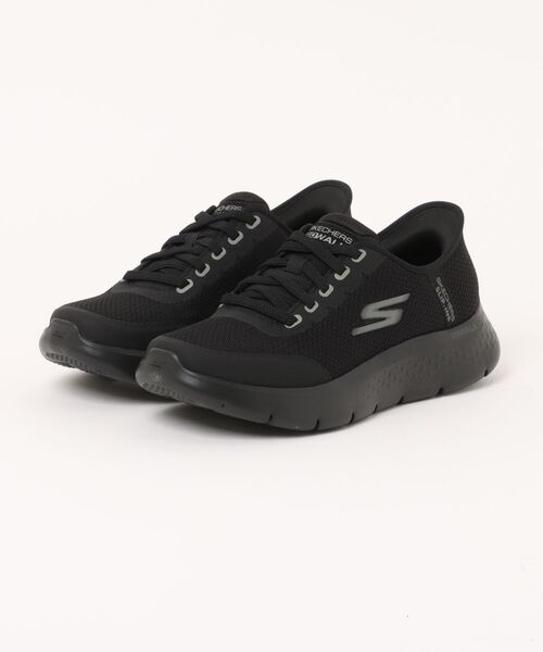 SKECHERS(スケッチャーズ)の「《SKECHERS》GO WALK FLEX(スニーカー・メンズ・ブラック×ブラック/グレー系その他・25.0cm/25.5cm/26.0cm/26.5cm/27.0cm)」の2枚目の写真