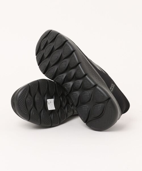 SKECHERS(スケッチャーズ)の「《SKECHERS》GO WALK FLEX(スニーカー・メンズ・ブラック×ブラック/グレー系その他・25.0cm/25.5cm/26.0cm/26.5cm/27.0cm)」の4枚目の写真