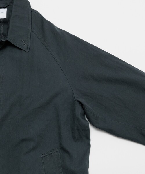 FREAK'S STORE(フリークスストア)の「フェード加工 ステンカラーコート/バルマカーンコート(ステンカラーコート・メンズ・チャコールグレー/ベージュ・LARGE/MEDIUM)」の6枚目の写真