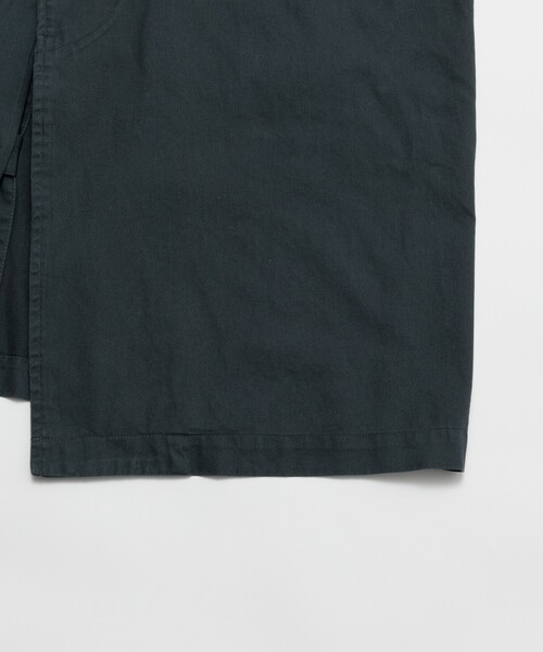 FREAK'S STORE(フリークスストア)の「フェード加工 ステンカラーコート/バルマカーンコート(ステンカラーコート・メンズ・チャコールグレー/ベージュ・LARGE/MEDIUM)」の8枚目の写真