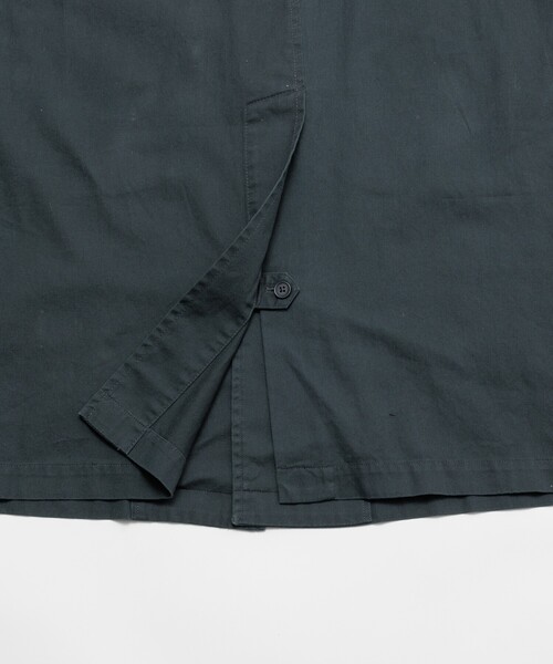 FREAK'S STORE(フリークスストア)の「フェード加工 ステンカラーコート/バルマカーンコート(ステンカラーコート・メンズ・チャコールグレー/ベージュ・LARGE/MEDIUM)」の13枚目の写真