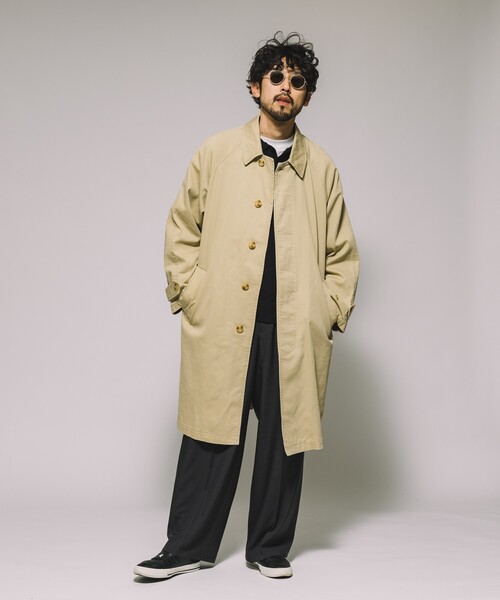 ステンカラーファーコート　0 ステンカラーコート（フェイクファー）ファッション通販 - ZOZOTOWN