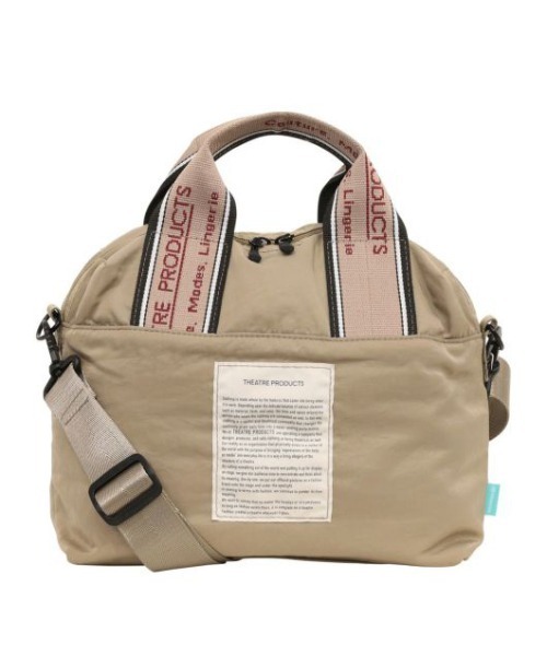 THEATRE PRODUCTS（シアタープロダクツ）の「【THEATRE PRODUCTS/シアタープロダクツ】 NAUGHTIAM別注 2wayミニボストン（ボストンバッグ・レディース・グレー/ベージュ/ブラック・FREE）」の13枚目の写真