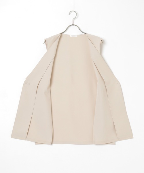 Honeys(ハニーズ)の「【ハニさら・接触冷感・抗菌防臭】脇ベルトベスト(ベスト・レディース・ベージュ/ブラック/杢グレー・L/LL/M/S/3L)」の19枚目の写真