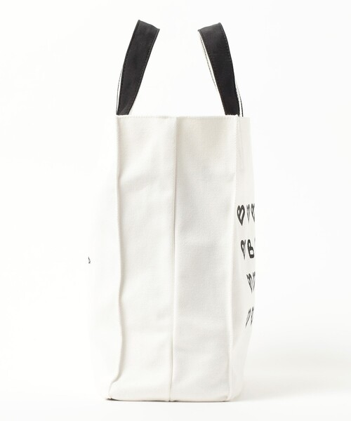 BEAMS HEART(ビームスハート)の「【A4サイズ収納可】B-HEARTロゴ キャンバス バッグ(トートバッグ・レディース・レッド/オレンジ/ブラック・ONE SIZE)」の10枚目の写真