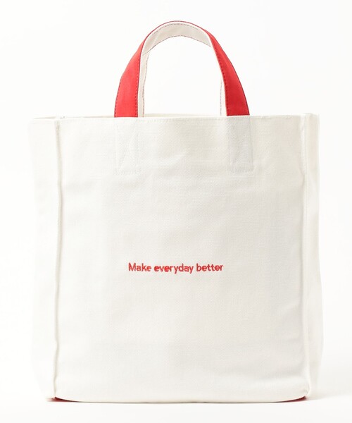BEAMS HEART(ビームスハート)の「【A4サイズ収納可】B-HEARTロゴ キャンバス バッグ(トートバッグ・レディース・レッド/オレンジ/ブラック・ONE SIZE)」の17枚目の写真