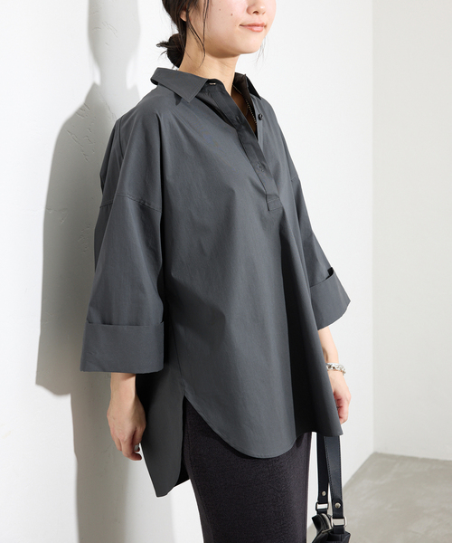スローブイエナ　オーバーサイズシャツ SLOBE IENA｜オーバーサイズシャツ | Rakuten Fashion(楽天
