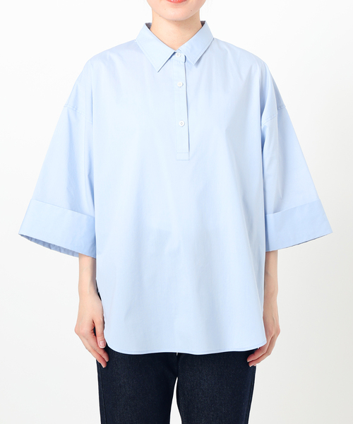 81BRANCA/ハチイチブランカ SLOBE別注 チュールトップス（T