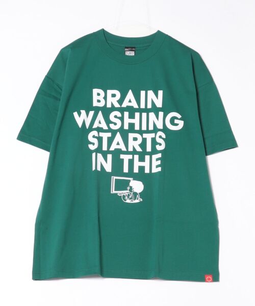 CONVEX（コンベックス）の「TVｱﾃﾞｨｸﾄ/WIDE-T(大人)（Tシャツ/カットソー・メンズ・ブラック/グリーン/オフホワイト・LARGE/MEDIUM）」の3枚目の写真