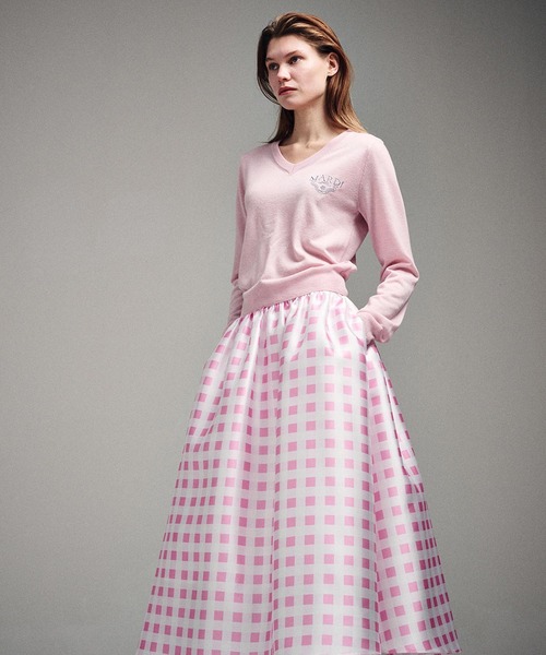 Mardi Mercredi（マルディメクルディ）の「VOLUME MAXI SKIRT MICADO