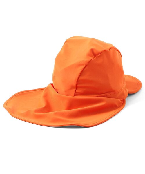 BREEZE(ブリーズ)の「【UVカット】日よけ付きスイムキャップ(スイムグッズ・キッズ・ターコイズブルー/オレンジ/レインボー・50/56)」の12枚目の写真