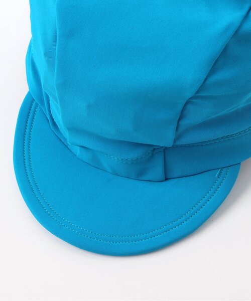 BREEZE(ブリーズ)の「【UVカット】日よけ付きスイムキャップ(スイムグッズ・キッズ・ターコイズブルー/オレンジ/レインボー・50/56)」の16枚目の写真