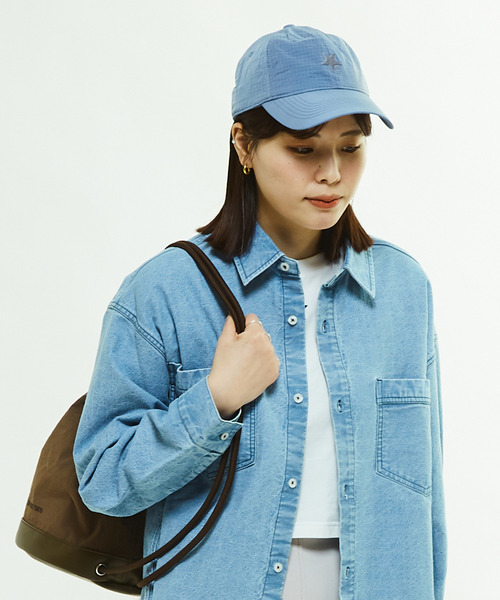 CONVERSE TOKYO(コンバーストウキョウ)の「LIPSTOP STAR★ CAP(キャップ・レディース・ベージュ/ブルー/ライトベージュ/ブラック・FREE)」の6枚目の写真