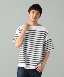 BRILLA per il gusto（ブリッラペルイルグースト）の「ORCIVAL / ボートネック ショートスリーブ プルオーバー（Tシャツ/カットソー）」