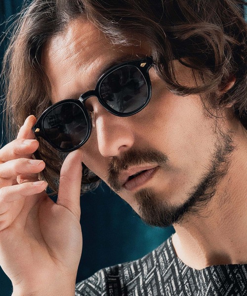 mko12616-Pantoscopic sunglasses ボストンサングラス