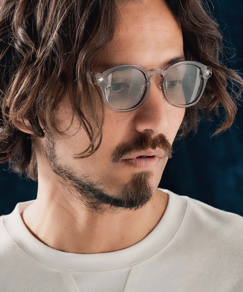 mko12616-Pantoscopic sunglasses ボストンサングラス（サングラス