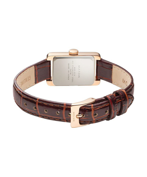 MATOW(マトウ)の「【MATOW/マトウ】 Tsuki 朧月/腕時計/SQUARE【WEB限定】(アナログ腕時計・レディース・ワイン/シルバー/その他/ブラック/ブラウン・フリー)」の19枚目の写真