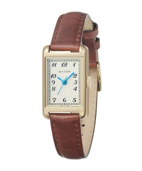 MATOW(マトウ)の「【MATOW/マトウ】 Tsuki 朧月/腕時計/SQUARE【WEB限定】(アナログ腕時計・レディース・ワイン/シルバー/その他/ブラック/ブラウン・フリー)」の3枚目の写真