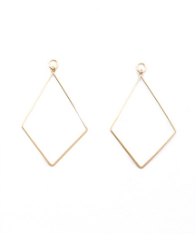 agete | K10ピアスチャーム（10154117130）(チャーム)