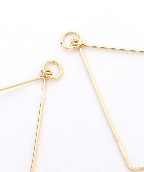 agete（アガット）の「K10ピアスチャーム（10154117130）（チャーム・レディース・ゴールド系その他・FREE）」の3枚目の写真