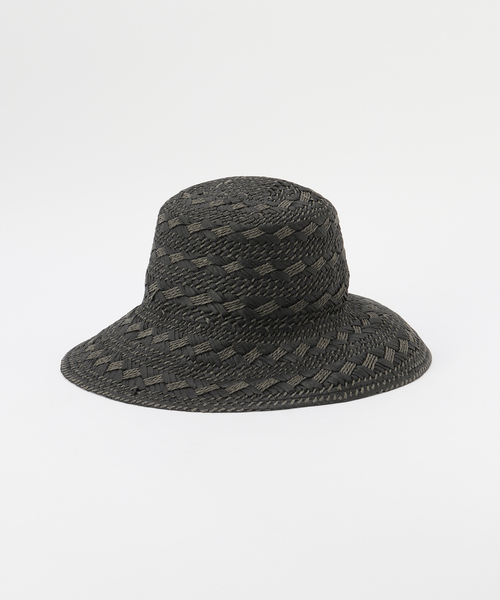 Odds（オッズ）の「Odds/オッズ MIX GARA HAT（ハット・レディース・アイボリー/ブラック・FREE）」の4枚目の写真