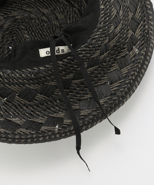 Odds（オッズ）の「Odds/オッズ MIX GARA HAT（ハット・レディース・アイボリー/ブラック・FREE）」の12枚目の写真