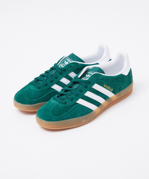 adidas(アディダス)の「【adidas / アディダス】GAZELLE INDOOR ガゼル インドア スニーカー(スニーカー・メンズ・ベージュ/グリーン/ブラック・26/27/28)」の3枚目の写真