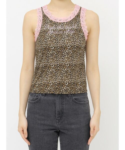 jouetie(ジュエティ)の「レースラインストーンログタンクブラトップ(タンクトップ・レディース・その他2/レッド/ブラウン/ブラック/オフホワイト・MEDIUM)」の22枚目の写真