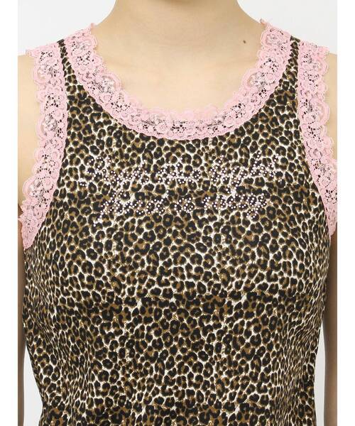 jouetie(ジュエティ)の「レースラインストーンログタンクブラトップ(タンクトップ・レディース・その他2/レッド/ブラウン/ブラック/オフホワイト・MEDIUM)」の19枚目の写真