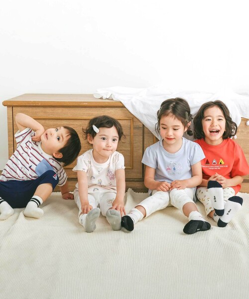 SLAP SLIP（スラップスリップ）の「【スララク/防汚加工/オーガニックコットン】ときめき女の子半袖Tシャツ(80~130cm)（Tシャツ/カットソー・キッズ・パープル/ホワイト/ホワイト系その他2/ピンク/ブルー/グリーン系その他/ピンク系その他/ブルー系その他2・120cm/130cm/110cm/90cm/80ｃｍ/100cm）」の13枚目の写真