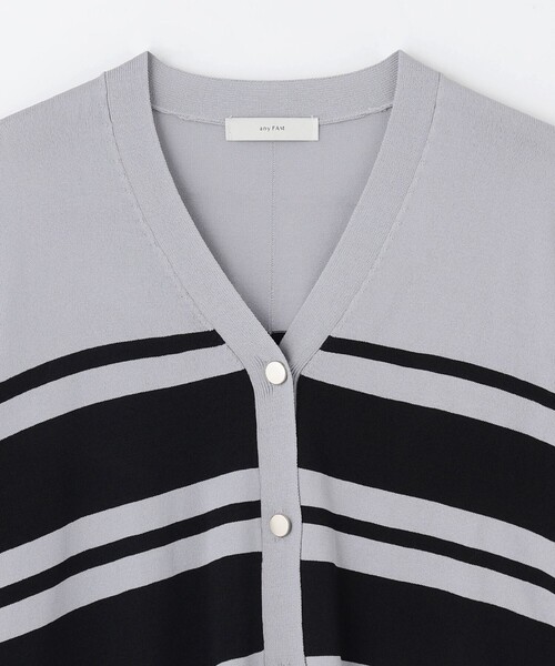 ANY（エニィ）の「クールタッチボクシーカーディガン（カーディガン/ボレロ・レディース・ネイビー系1/グレー系1・4）」の16枚目の写真