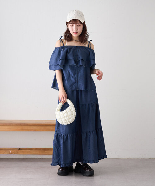 w closet（ダブルクローゼット）の「フラワーキャップ（キャップ・レディース・ピンク/アイボリー・FREE）」の14枚目の写真