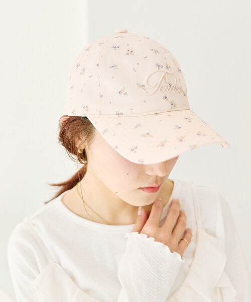 w closet（ダブルクローゼット）の「フラワーキャップ（キャップ・レディース・ピンク/アイボリー・FREE）」の20枚目の写真