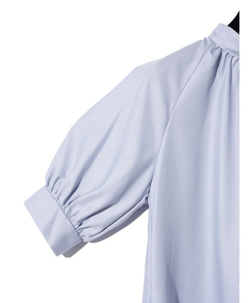 MIDIUMISOLID / ミディウミソリッド MIDIUMISOLID for Ladies ハイネックギャザーブラウス(SOPHISTICATE) セール】 MIDIUMISOLID for Ladies ハイネックギャザーブラウス