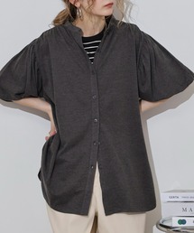 パフスリーブ」に該当するTシャツ/カットソー（グレー/灰色系