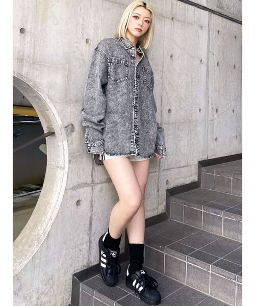 adidas Originals（アディダスオリジナルス）の「adidas originals SUPERSTAR（スニーカー・レディース・ブラック/オフホワイト・24.5/22.5/23.5）」の7枚目の写真