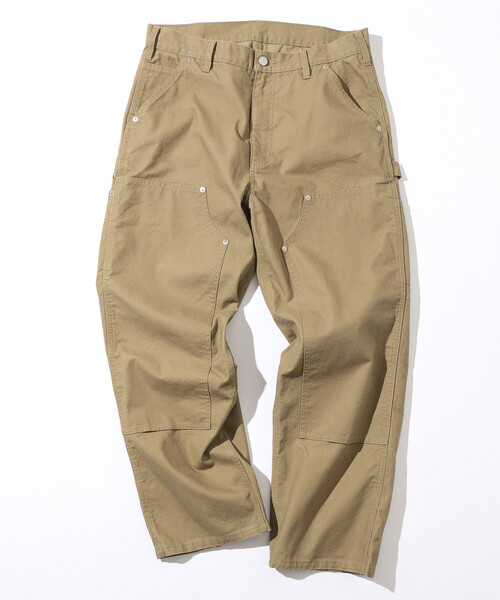 Firsthand（ファーストハンド）の「Firsthand/ファーストハンド ライトダックダブルニーペインターパンツ（その他パンツ・メンズ・ベージュ/ブラック・L/M）」の16枚目の写真