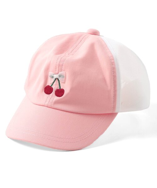 apres les cours(アプレレクール)の「バラエティメッシュキャップ(キャップ・キッズ・ネイビー/ピンク/アイボリー/サックスブルー・50/54/58)」の11枚目の写真