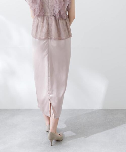 URBAN RESEARCH ROSSO WOMEN(アーバンリサーチ ロッソ)の「kaene レースフリルドッキングドレス(ワンピース・レディース・ラベンダー/ライトブルー・36)」の10枚目の写真